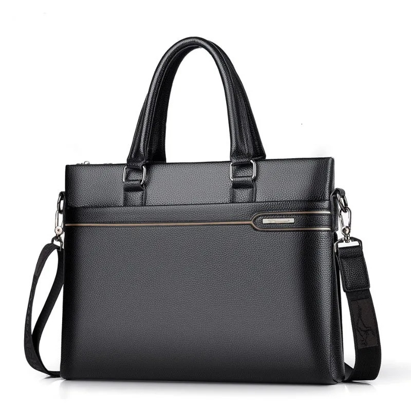 Quality Mens Casual briefcase Business messenger handbag Mens bag sac a main pour hommes 250317