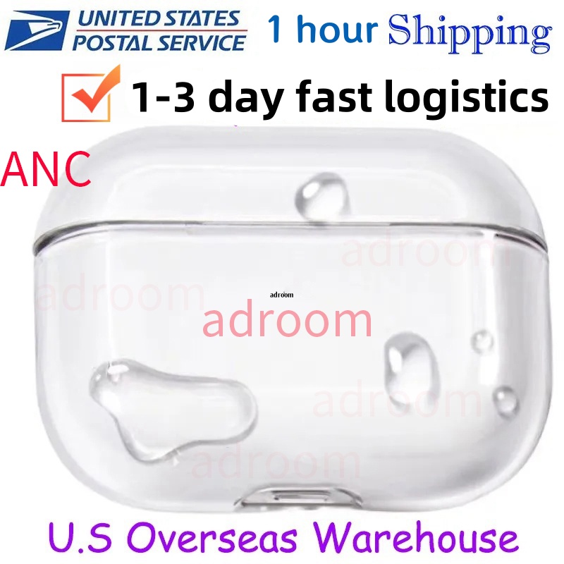 USA Stock ANC Top Quality pods Pro 2 MAX 2nd generation Air 3 4 Earphones Air 4 Bluetooth Headphone Accessories Silicone Protective Case Wireless Charging Box Case