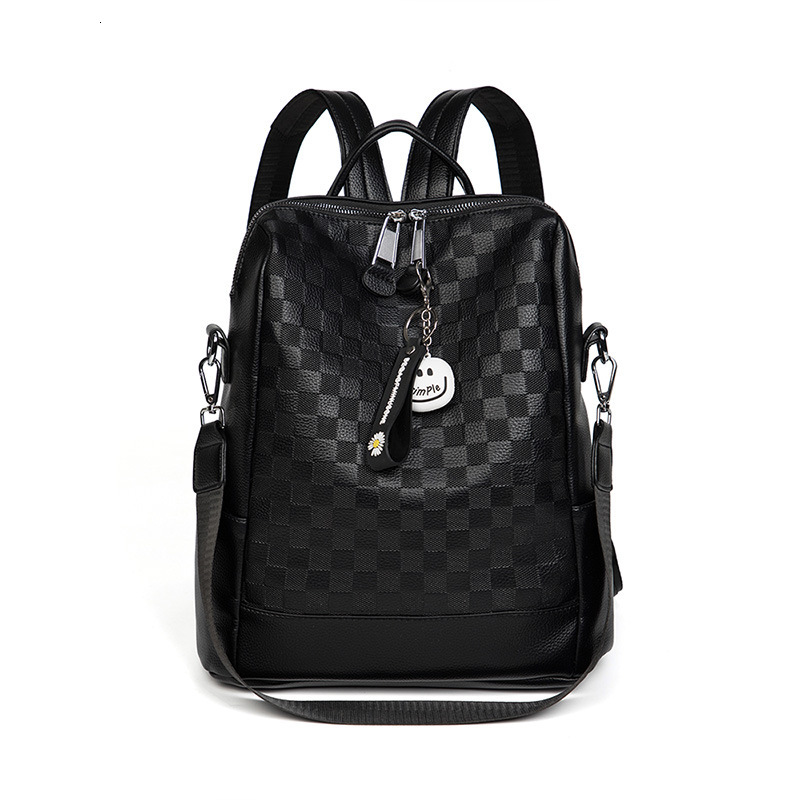 2025 New Couple Backpack High End Light Luxury Quality Multi Functional Leisure Fashion Designer Women S Shoulder Bag Outdoor Leisure Wallet Cosmetics