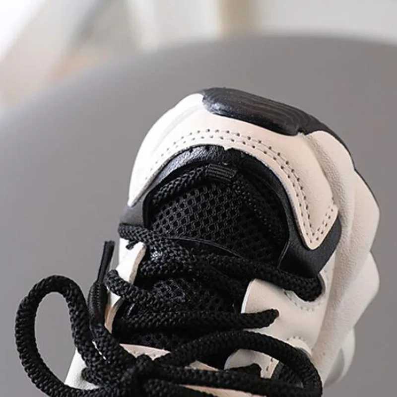 Spring and autumn childrens sports shoes mesh breathable boys sports shoes student girls sports shoes anti slipXJ250318