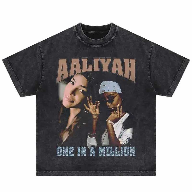Hip Hop Streetwear Mens T-shirt Womens Portrait Pattern T-shirt Harajuku Extra Large Retro Mens Casual Cotton DTG Printed T-shirtXJ250318