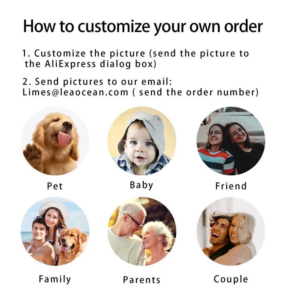 Personalized Pet Photo Disc Necklace For Women Tiny Cat Name Pendant Necklaces Custom Animal 316L Stainless Steel Jewelry Mom W250318