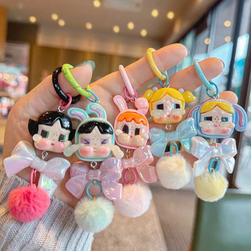 New Tears Series Crybaby Keychai Toy Pendant Cartoon Room Decoration Filling Cute Doll Keychain Trend Toy Childrens Birthday Gift X250318