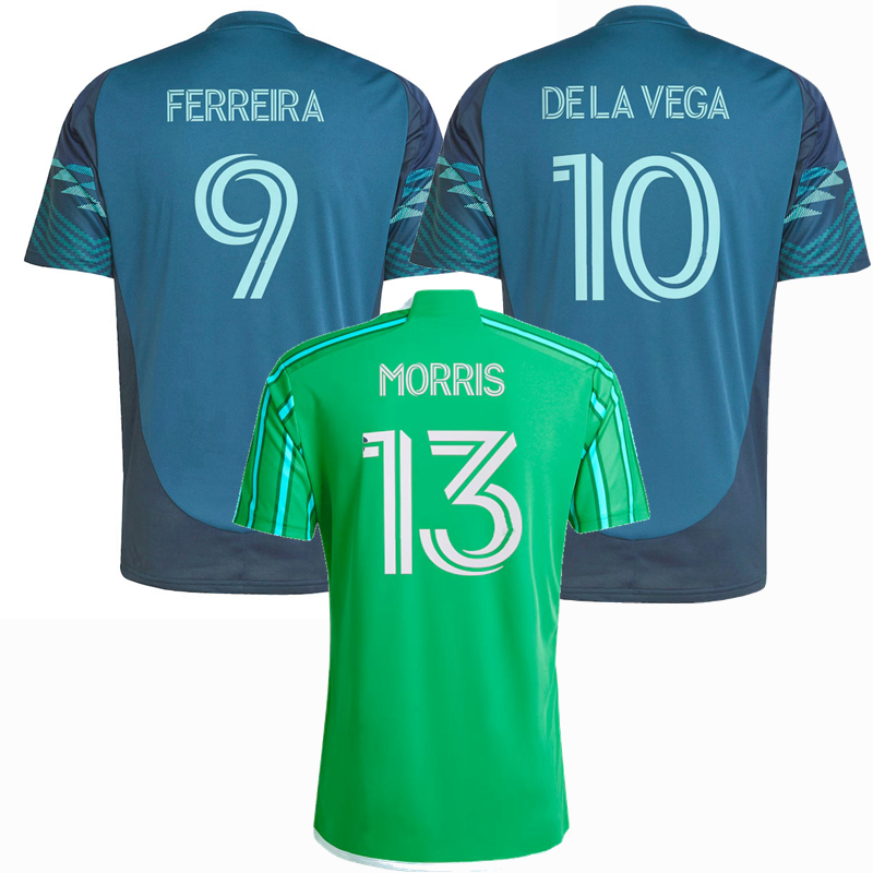 2024 2025 2026 Seattle FC Soccer Jerseys MORRIS ROLDAN RUSNAK RAGEN NOUHOU DE LA VEGA ARRIOLA FERREIRA football men kids shirt