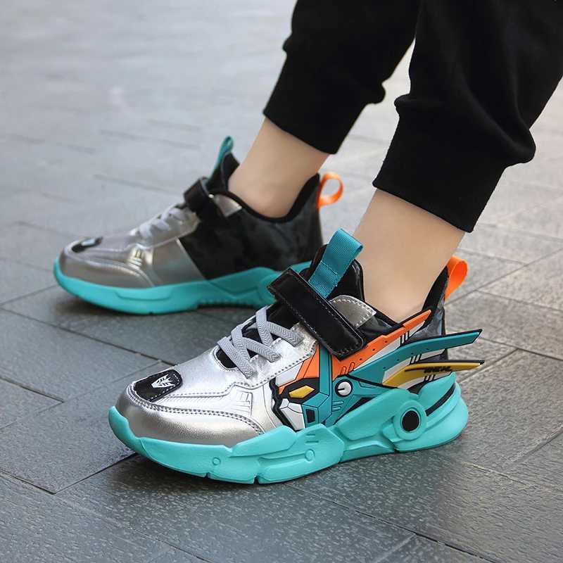Childrens casual shoes boys leather 5-15y childrens tennis fashion sports shoes childrens outdoor sizes 27-39 W250318
