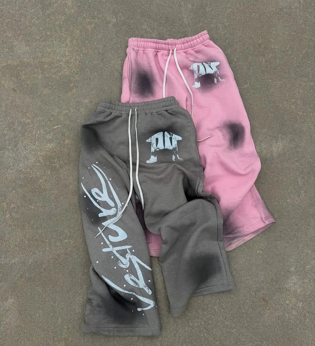 Sweatpants Women American Fashion Personality Loose Trousers Hiphop Trend Y2K Harajuku Versatile Jogging Pants 250317