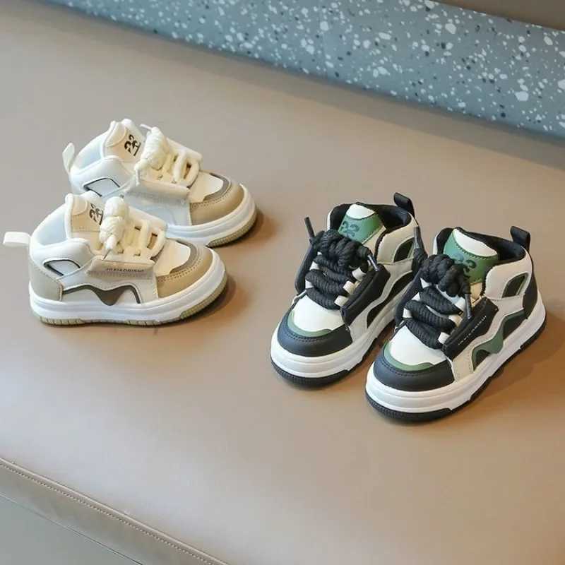 Childrens Spring and Autumn New Sneakers Boys Casual Trends Board Shoes Girls Fashion Dopamine Running Shoes Sports Shoes W250318