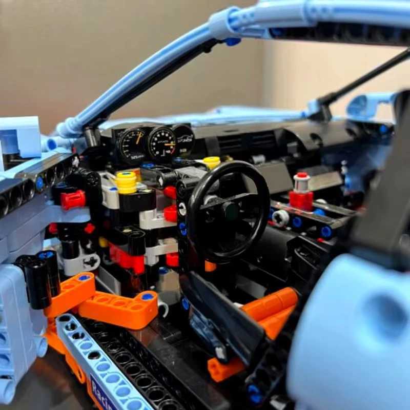 2025 2703PCS FIT 42056 Technology Supercar High tech Model Set Building Blocks Education Puzzle Toys Gifts W250318