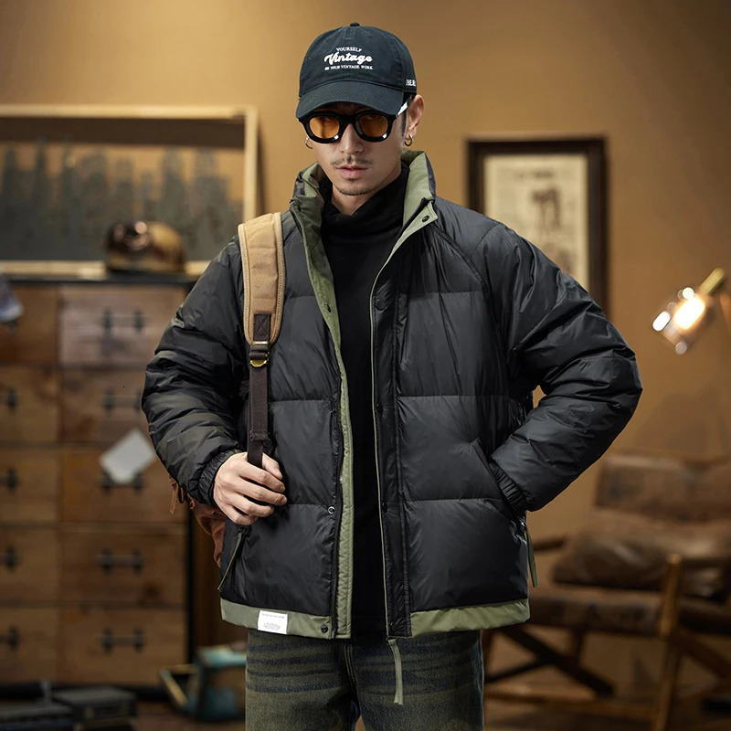 Winter short thickened down jacket 2024 fashion mens coat 250109