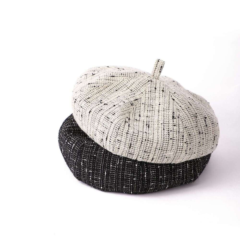 Xiaoxiang style beret female ins trendy woven autumn and winter new Korean version sweet painter hat