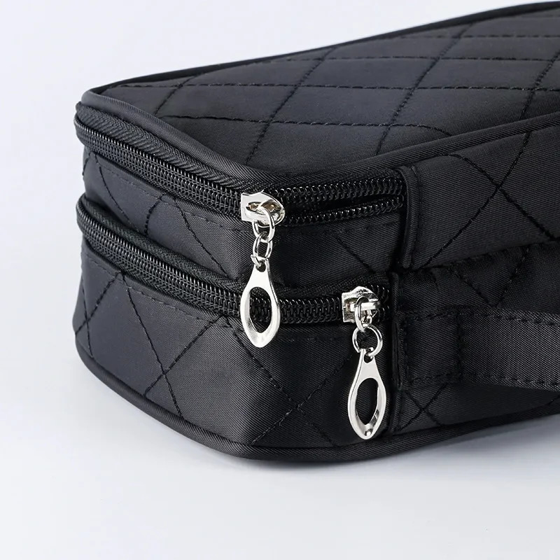 Women's Makeup Bag Double waterproof makeup bag Travel Essentials Organizer Large capacity multi-function makeup bag 250327