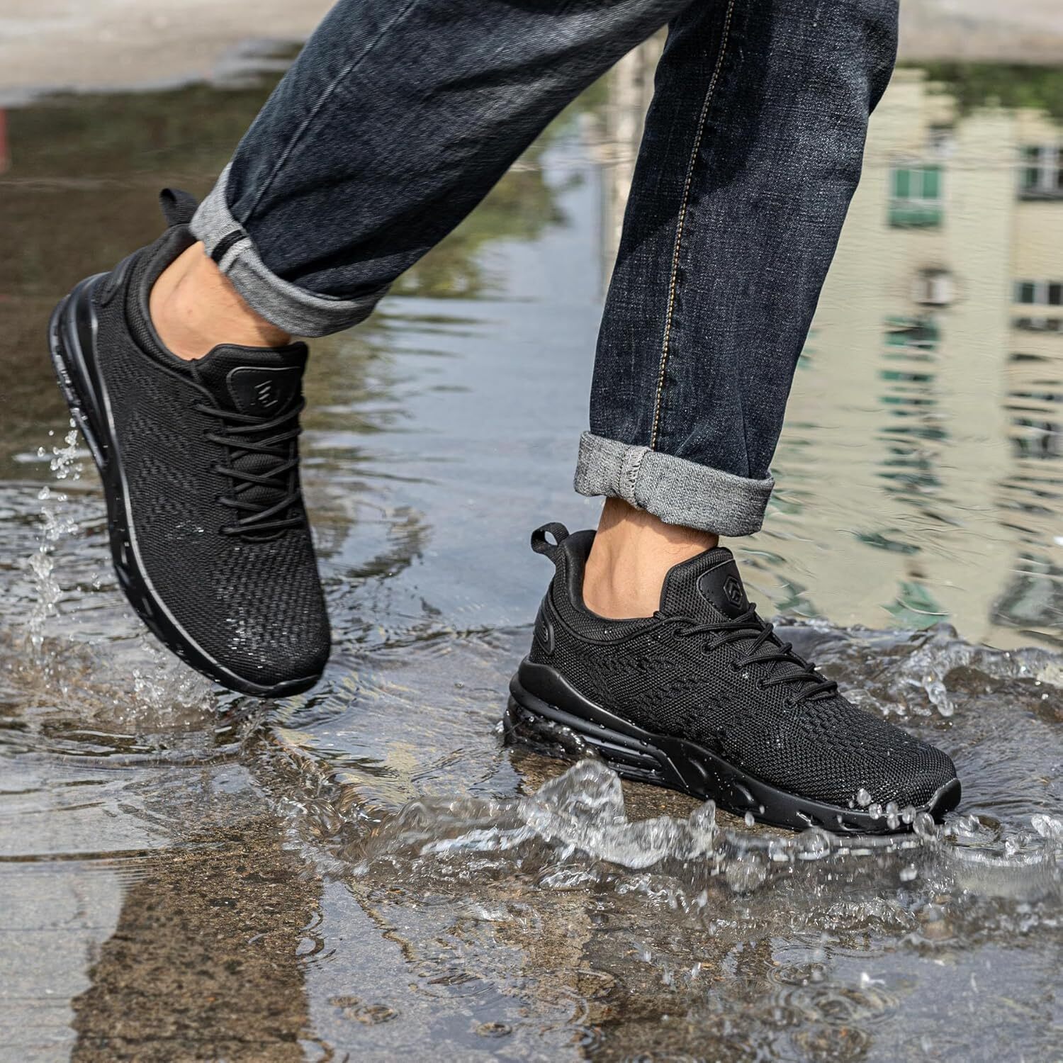2025 With Box Designer Casual Shoes Men's anti slip work shoes, waterproof walking sports shoes, Zapatos Trabajo waterproof food service chef kit