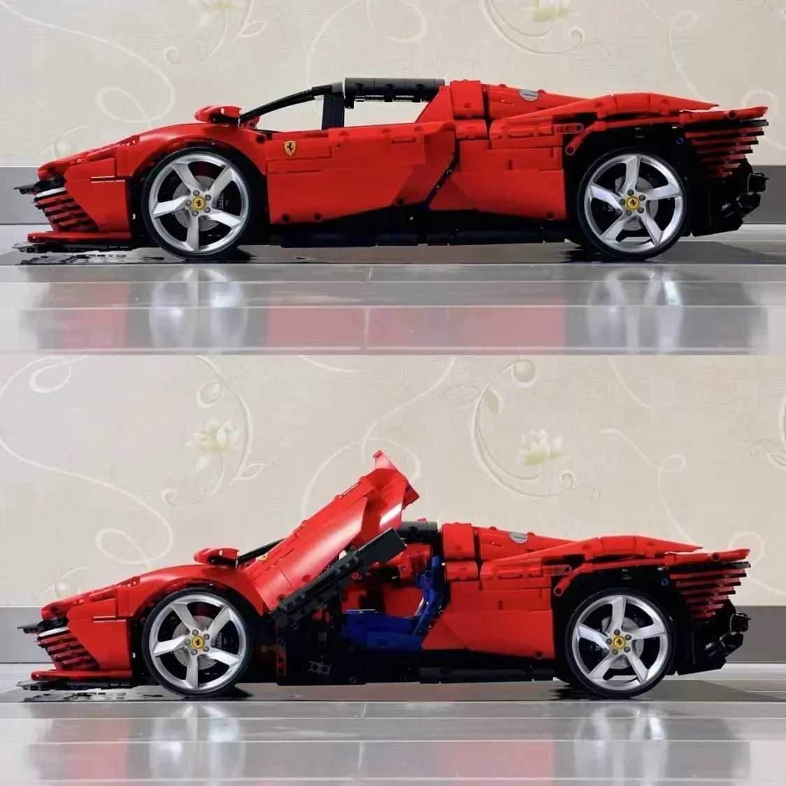 3778 Pcs /Set Technical Super Car Model Daytona SP3 Building Blocks Compatible 42143 Bricks Toys For Adults Boys Birthday Gifts W250318