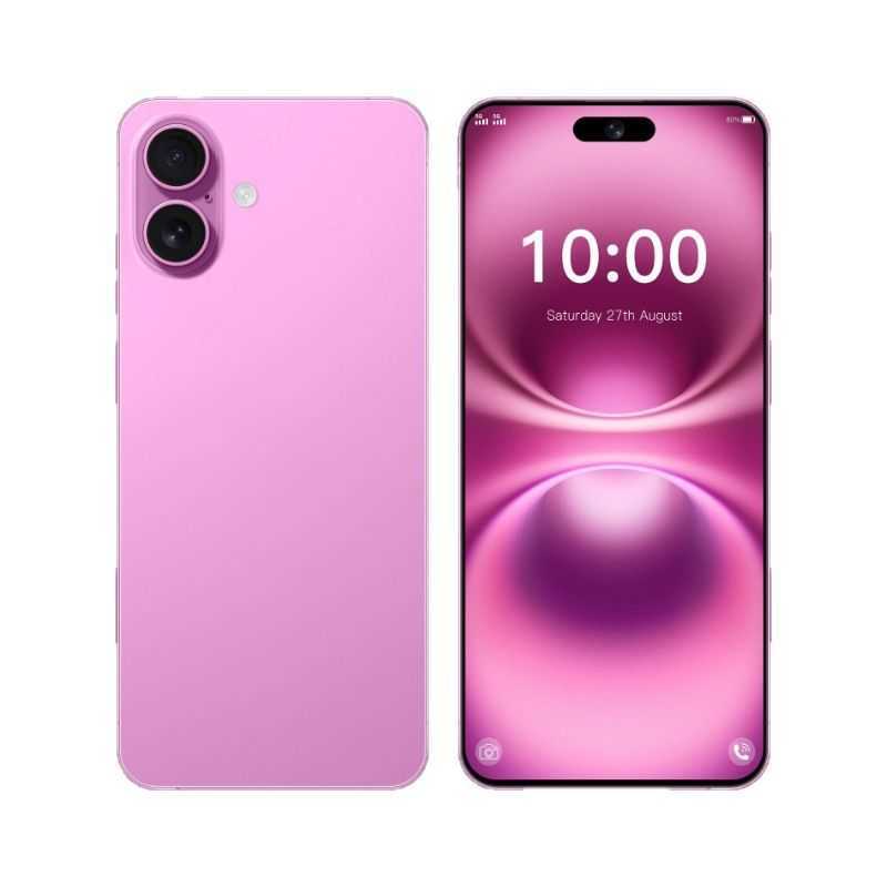 Smartphone Phones New I16 Plus phone 3+64GB true 4G full network button camera Android 10 selling z250319
