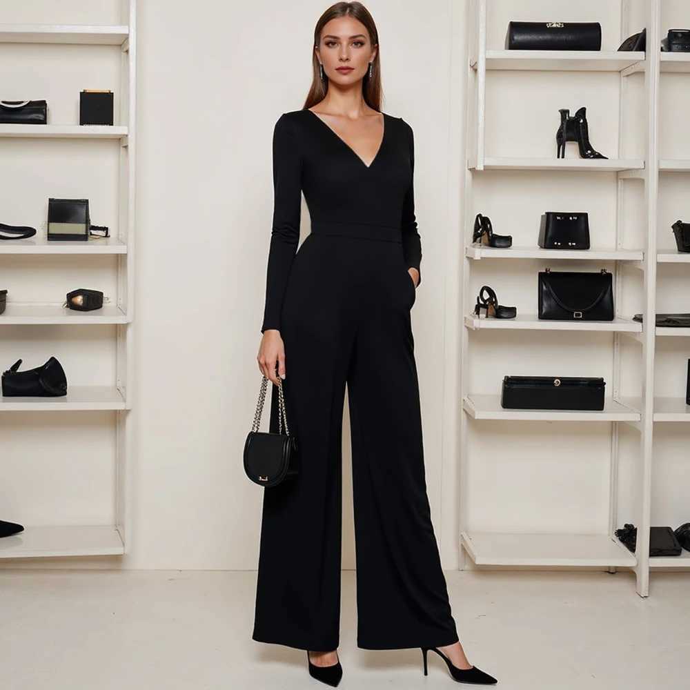 Mia Muse Womens Four Seasons French Elegant Solid Color Waist Design Long and Wide Neck Suitable for X250318