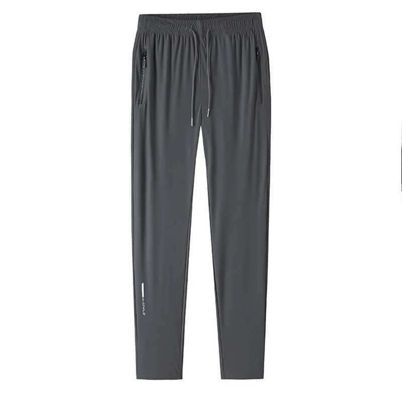 Mens summer ultra-thin casual new loose high elasticity fast drying outdoor running casual pants W250318