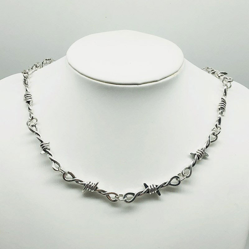 Instagram Trend Brand Thorn Thorn Necklace Unisex Cool Hip Hop Gothic Punk Choker Accessories
