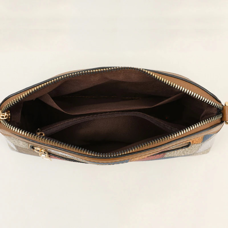 High Quality PU Leather Women Small Crossbody Shoulder Bags Luxury Handbag Lady Messenger Bag Simple Shell Phone Satchels R250318