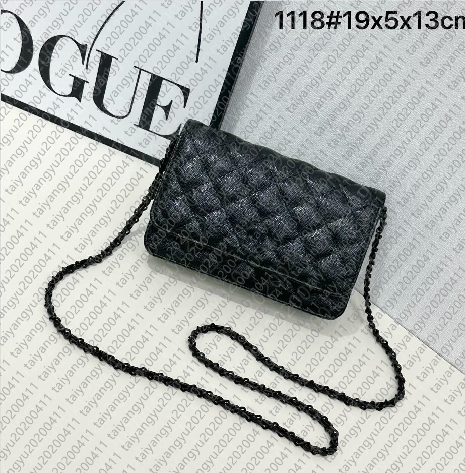 designer shoulder bag chain strap handbag plaid purses double letter solid buckle sheepskin caviar pattern womens luxury evening bags totes