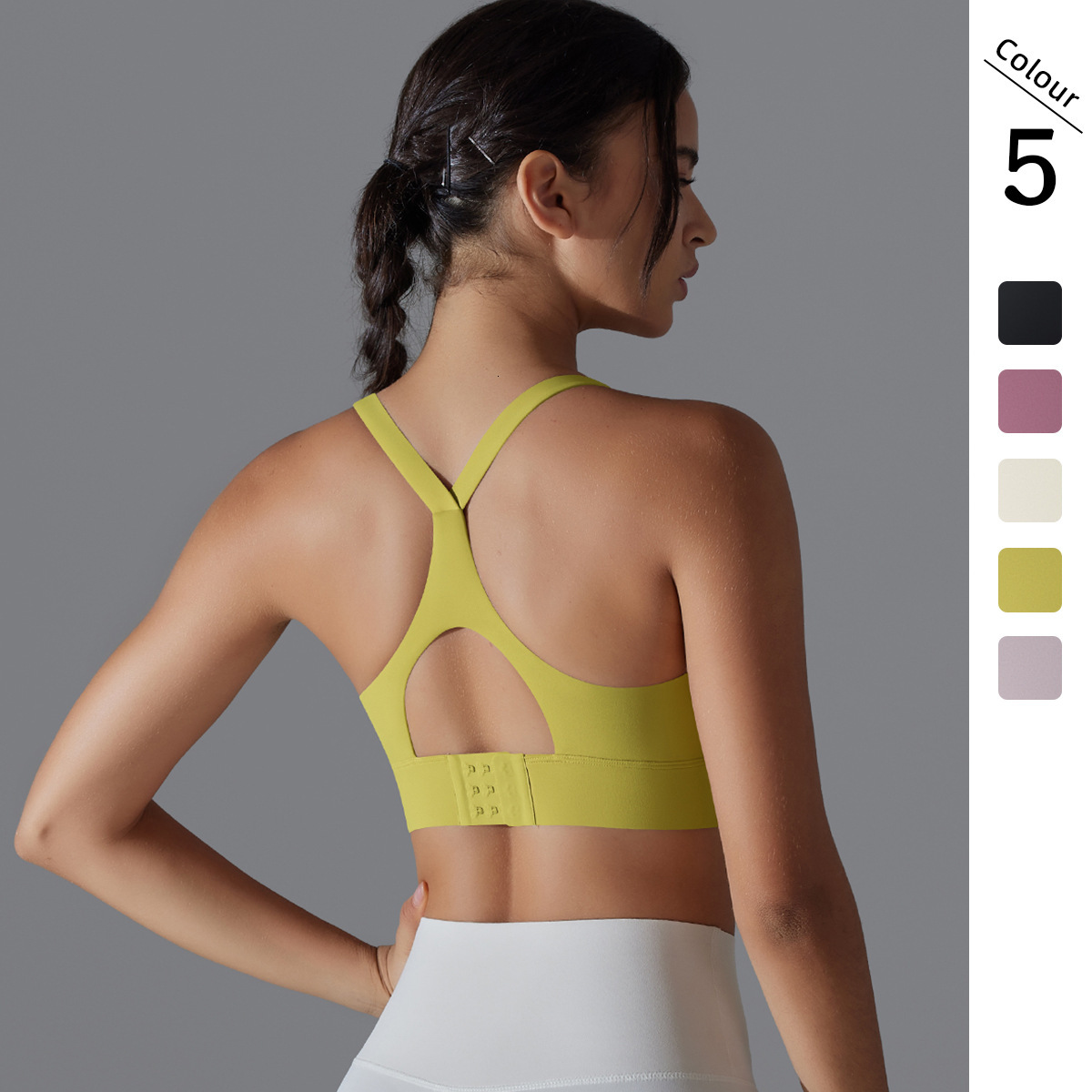 New tracksuit Solid Color Back Buckle Tight Wrap Underwear Running Fitness Pilates Yoga Clothes Sports Tank Top leggings