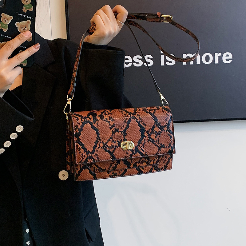 Serpentine Lock Crossbody Bag 2025 New Fashion Designer Women s Mini Handbag Casual Multifunctional Handbag Trend Shoulder Bag Wallet Storage Bag