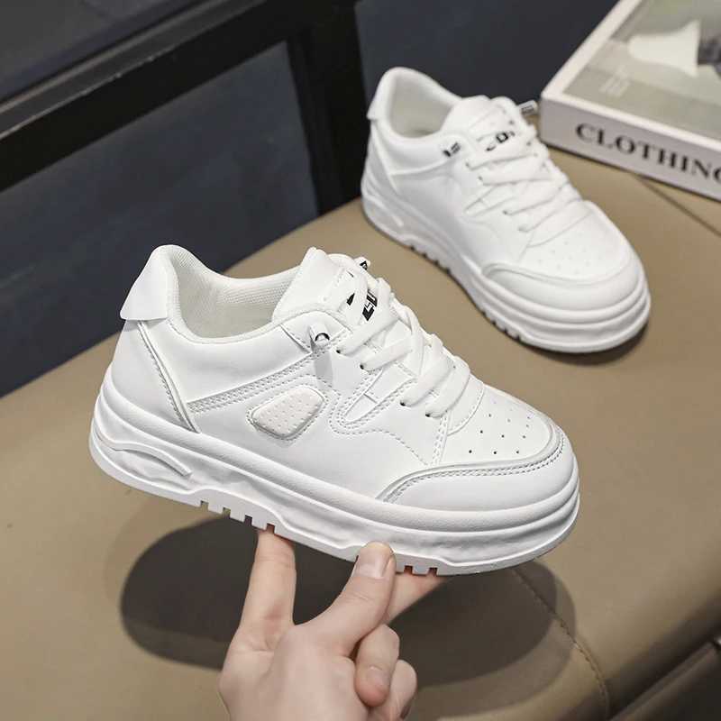 Childrens sports shoes boys fashionable design white sports shoes girls non slip casual shoes breathable student shoes childrens sports shoes W250318