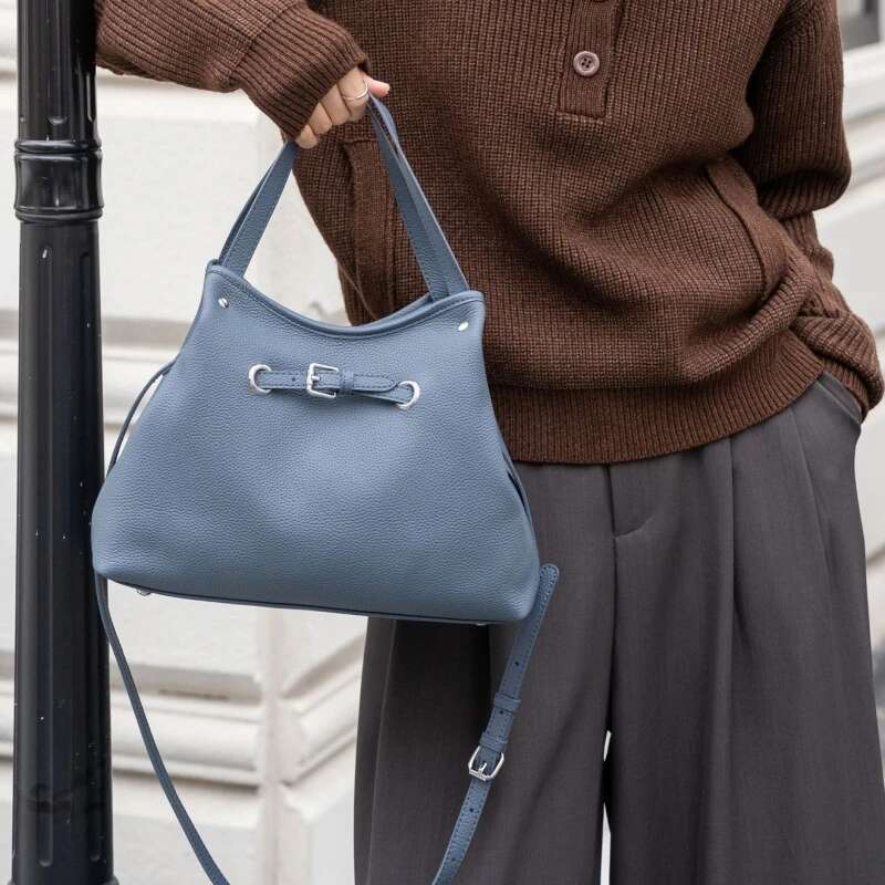 Genuine woman soft leather shoulder Handbags ladies crossbody bags designer minimalism cowhide bag