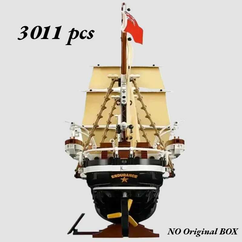 3011Pcs new icon suitable for 10335 endurance boat model building block kit legendary boat building block childrens toy adult birthday giftXJ250318