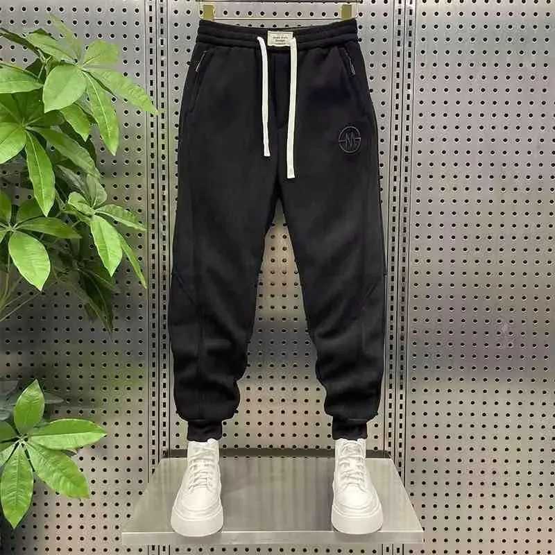 New Autumn Mens Athletic Pants Street Jogger Trouser 9-Minute Athletic Pants Fashion Daily Mens Wear 2024 W250318