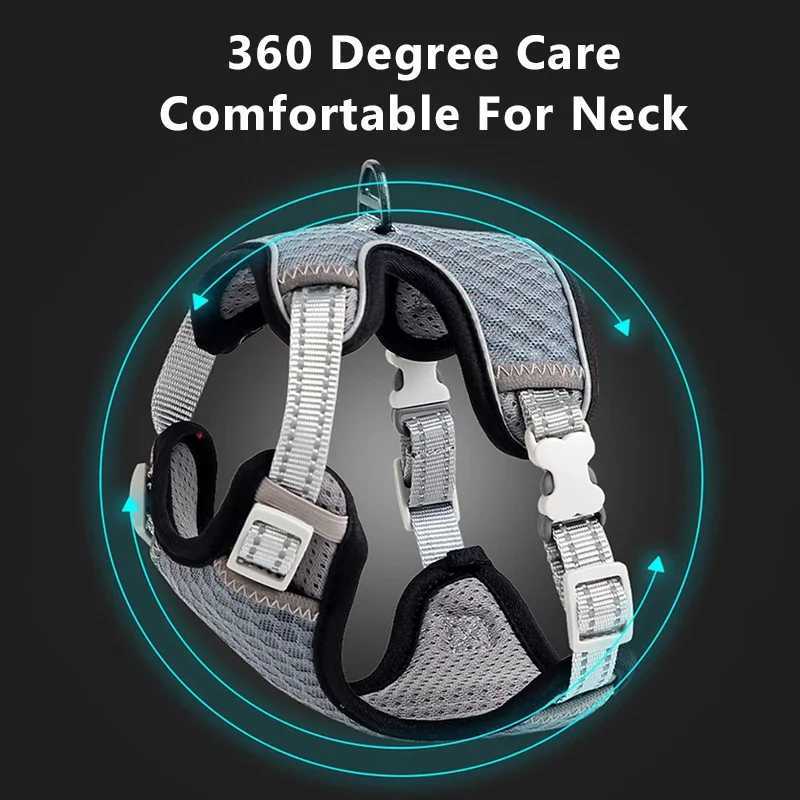 ATUBAN cat straps and belts are used for walking small cat straps for escape and large adjustable cat straps for reflectionT250318