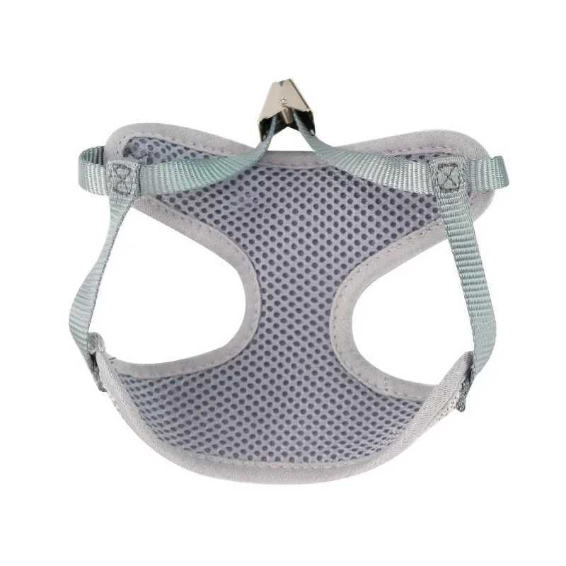 Bow Cat Strap and Belt Set Adjustable Dog Strap Cat Lead Belt Clothing Vest Nylon Mesh Cat Collar Cat AccessoriesT250318
