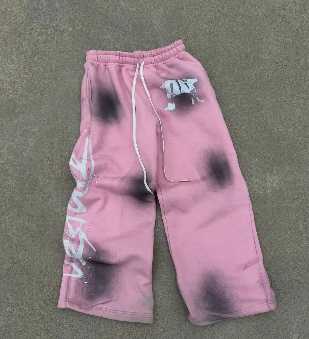 Sweatpants Women American Fashion Personality Loose Trousers Hiphop Trend Y2K Harajuku Versatile Jogging Pants 250317