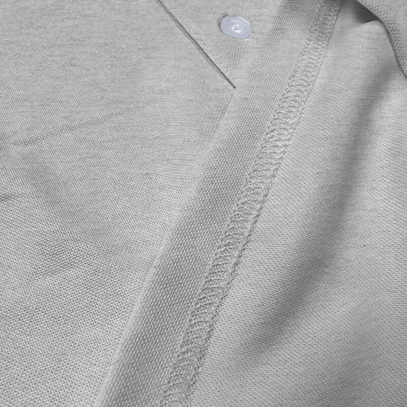 Mens Clothing Breathable Regular Fit Solid Golf Shirt Clothing Mens Casual V-Neck T-Shirt Short Sleeve For Summer 250318