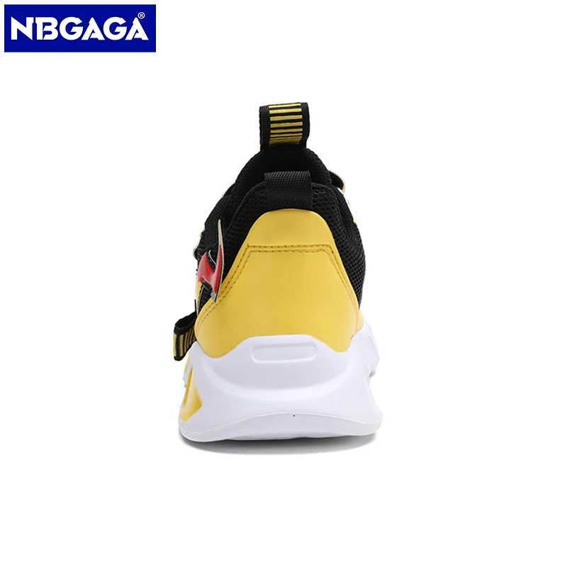 Kids Shoes for Boys Mesh Sneakers Children Casual Sport Little Boy Running Tennis Yellow School Student Shoes 2023 W250318