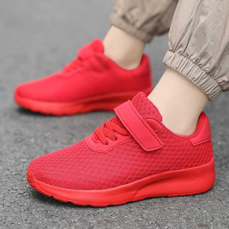 Boys breathable running shoes lightweight girls sports shoes all season outdoor childrens mesh breathable casual shoes W250318