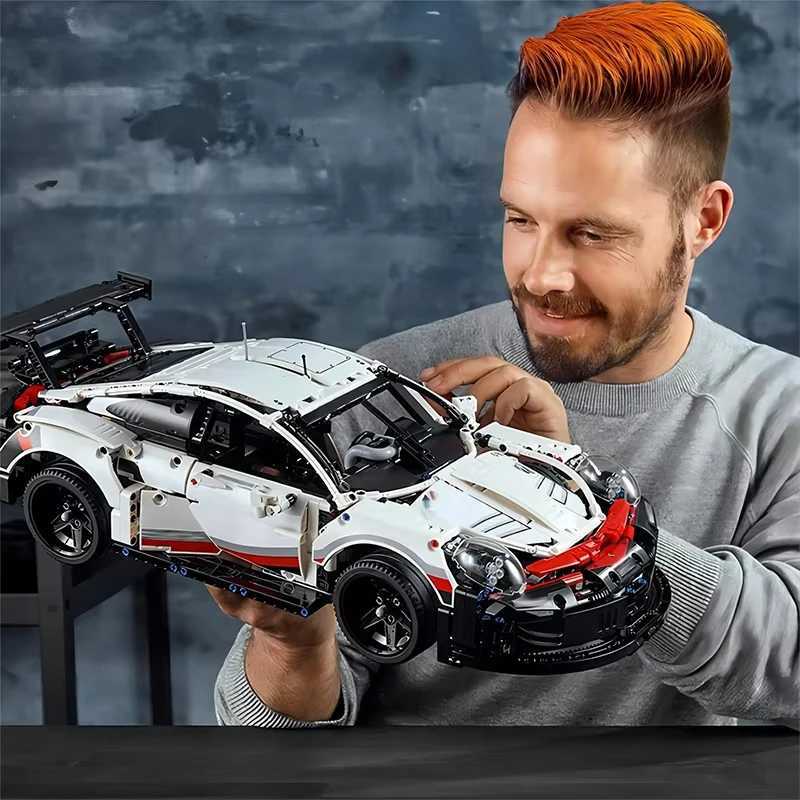2025new coming 1580 Pcs Technical Classic Super Racing Car Building Blocks Model Bricks Vehicle Toy For Kids BirthdayXJ250318