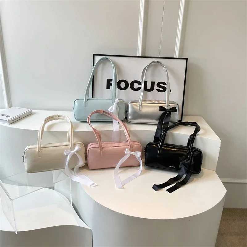 Fi Zipper Pu Interior Cpartment Shoder Bags Hot S Bags for Wen Soft Solid Wens Handbags Large Capacity Y250318