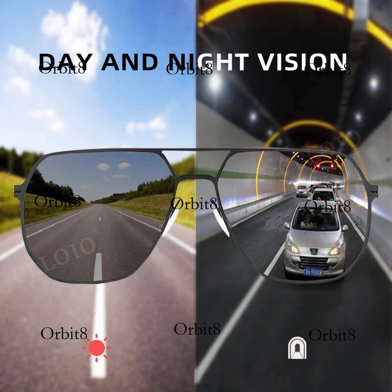 CLLOIO Fashion High Quality Photochromic Sunglasses Men Women Polarized Sun Glasses Chameleon Anti-glare Driving Oculos de sol