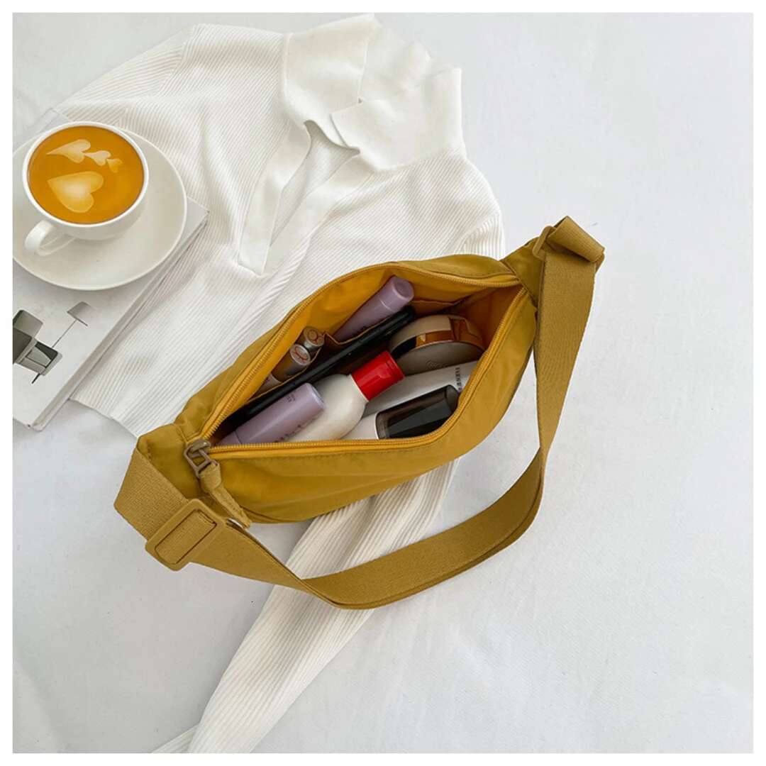 Casual Nylon Hobos Crossbody For Women Designer Shoulder Bags Large Capacity Tote Lady Travel Shopper Bag Female Purses 2025