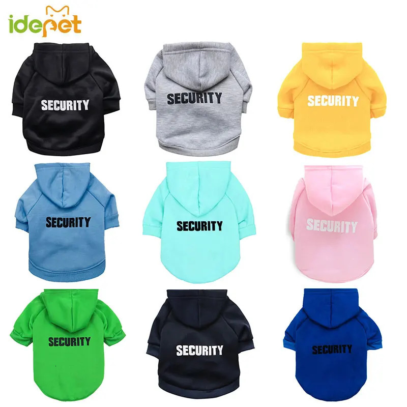 Pet Cat Clothes Security Coats Jacket Hoodies For Cats Outfit sweater Clothing Costume Rabbit Dogs for cats 250318
