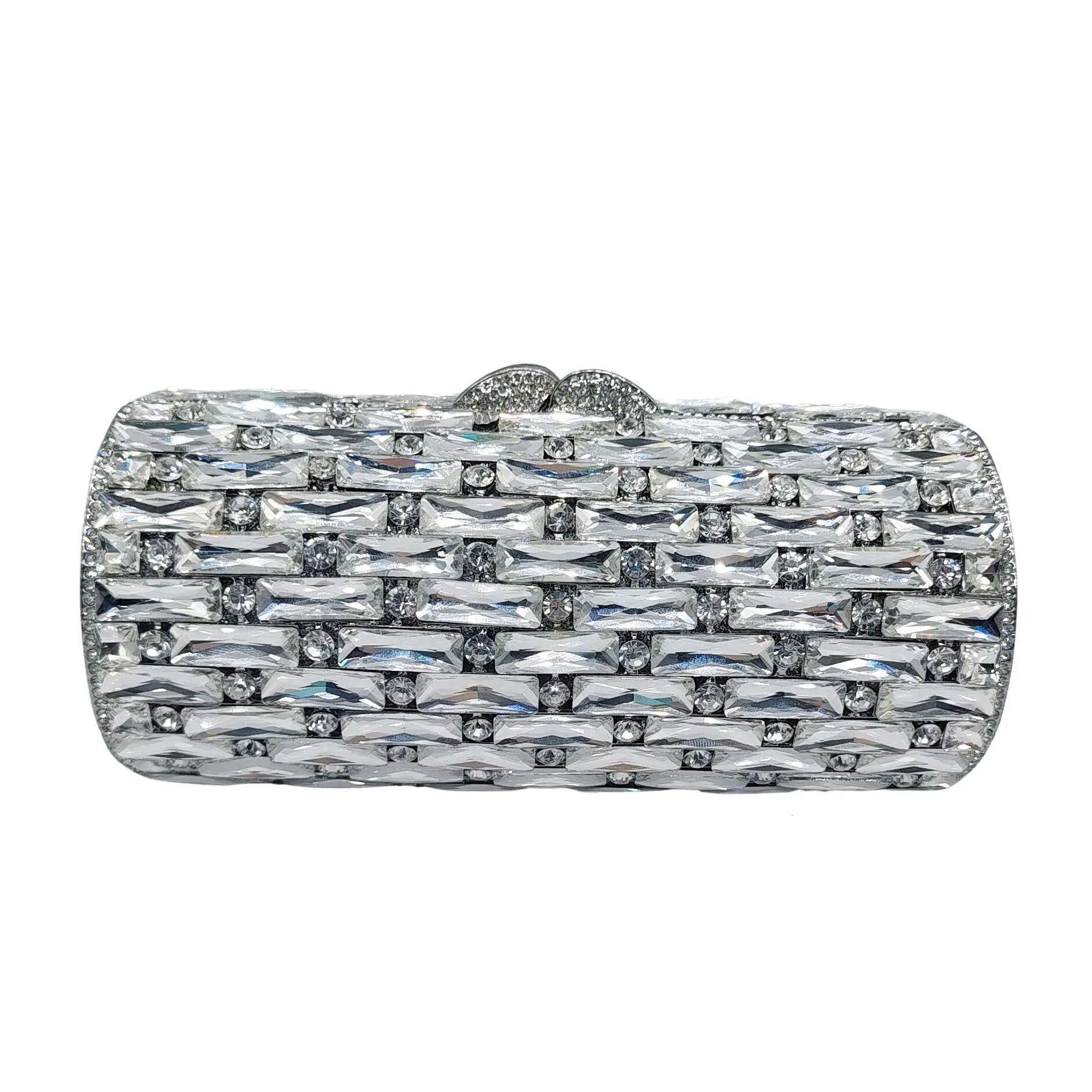 XIYUAN Purple/Green Dia Evening Clutch Boutique Novelty Mini Colored Rhie Purses And Handbags Party Wedding Bags