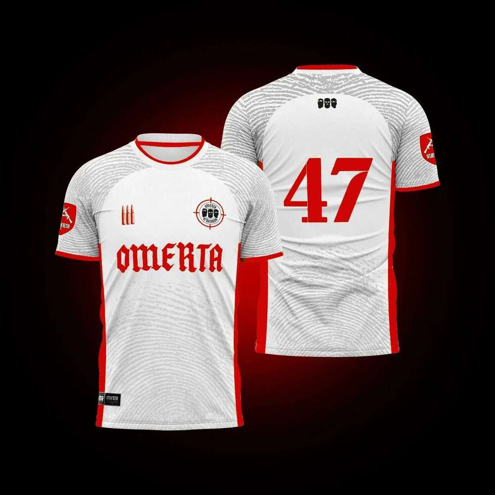OMERTA Boxing Fans Summer 3D Printing Breathable Shirt Men Clothing Outdoor Sports T-shirt Women Wide Casual Round Neck T-shirt High