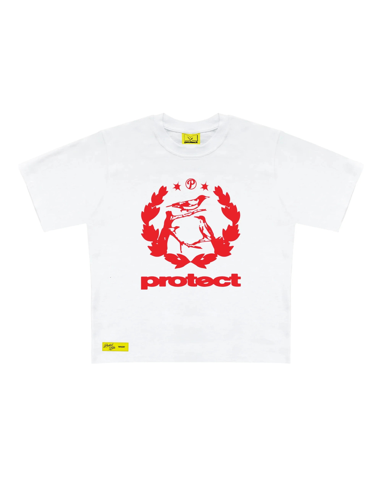 Y2K PROTECT T Shirt Summer Men Women Harajuku Hip Hop Letters Cartoon Graphic Printed Short Sleeved Goth Casual Cotton Tops 250318
