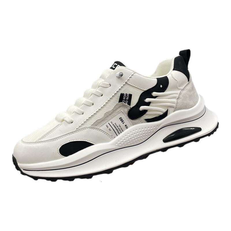 Autumn 2025 Versatile Trend Board Fashionable Heavy soled Low top Lace up Sneakers Tiktok Daddy Shoes