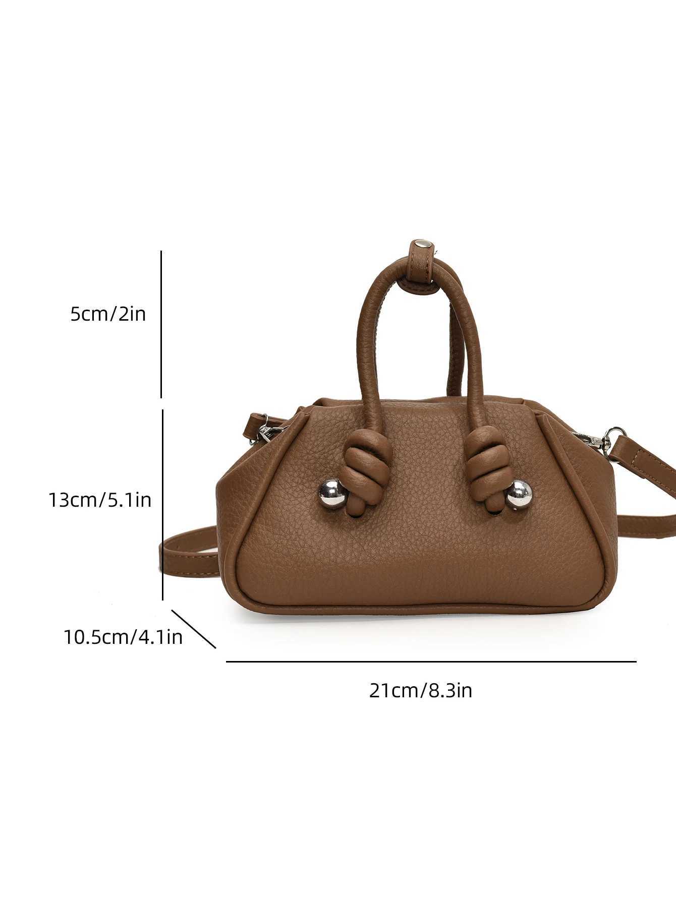 High sensitivity storage bag womens storage bag niche tote bag fixed electronic store messenger bag Y250318