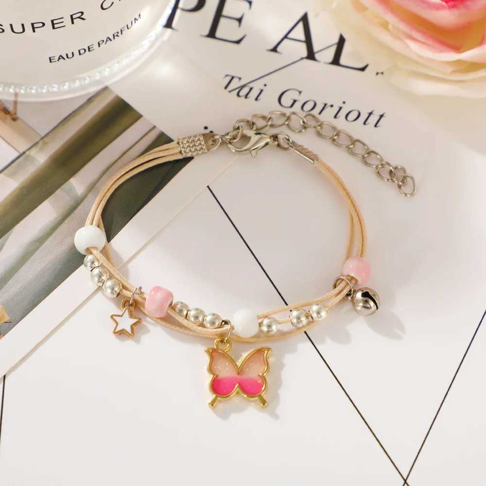 New Fashion Alloy Cute and Elegant Lucky Butterfly Beautiful Pendant Necklace Womens Fashion Jewelry Pendant W250318