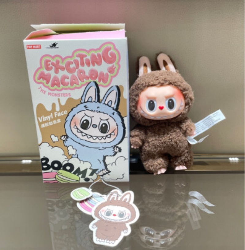Free shipping mart Labubu Gift Vinyl Doll And Clothing Figures Toy Key Chain The Monsters Exciting Series In Blind Box