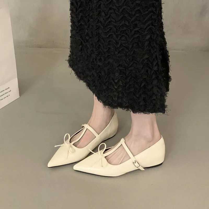 Bailamos New Wen Flats Light Mary Jane Ballet Apartment Fi Candy colored Ballet Dancer Soft Casual Shoes Dress Unprinted Good Product Y250317
