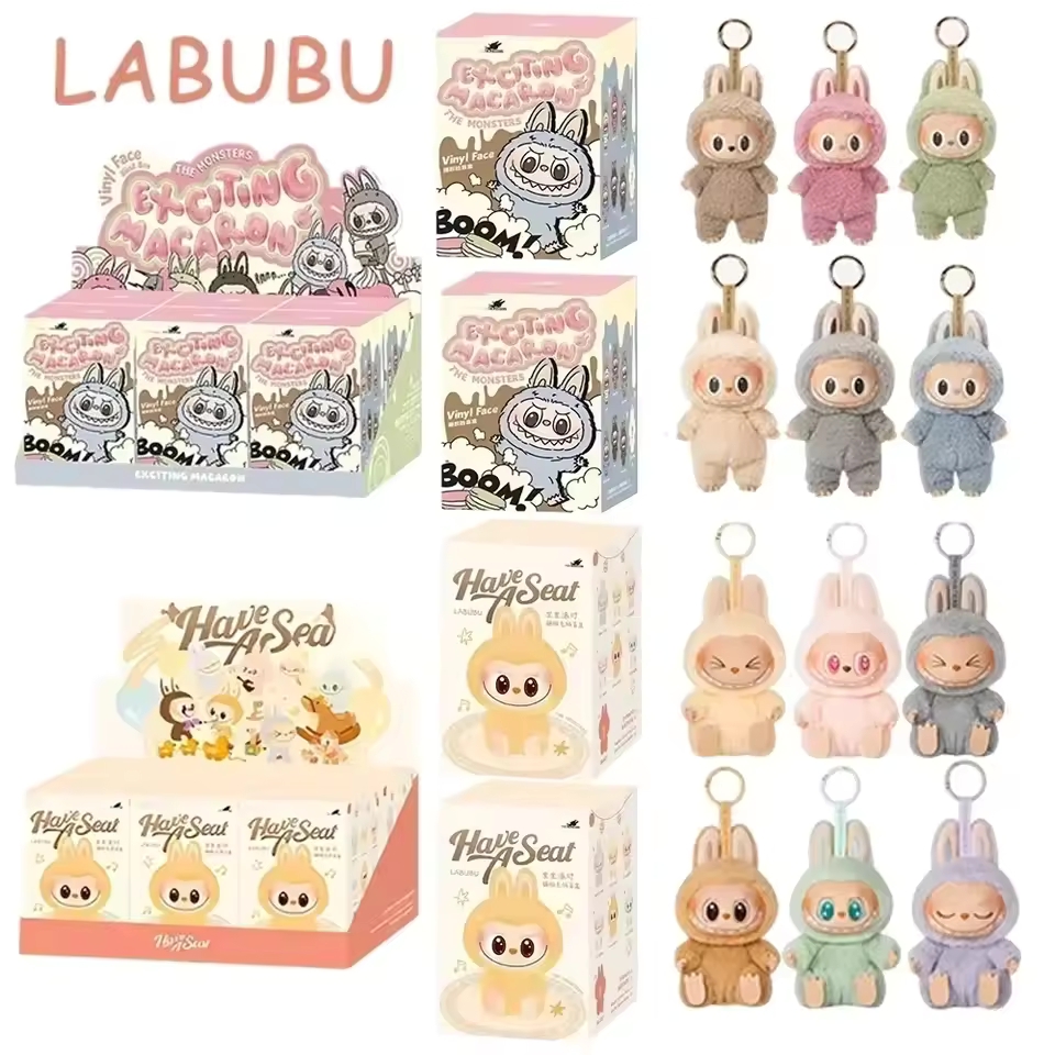 Popmart Labubu The Monsters Serie Blind Box Manga Figurine Collection Cute Doll Collect Desktop Decoration Birthday Kids Gifts High Quality Retail Who