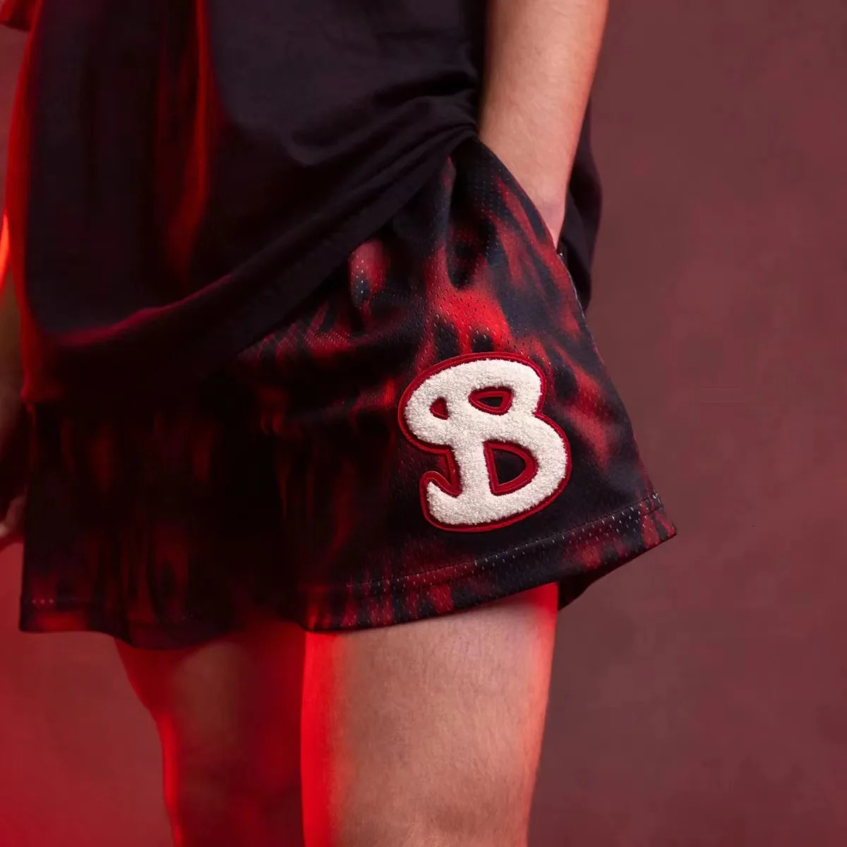BUCKETQUAD Summer Mesh Basketball Shorts for Men Fast Drying Hip Hop Sports Casual Trendy Running 250317